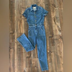Jean jumpsuit, size small, perfect condition